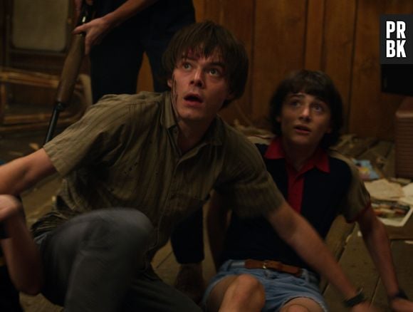 "Stranger Things": Noah Schnapp e Charlie Heaton, Will e Jonathan, respectivamente, sentirão falta da Casa Byers