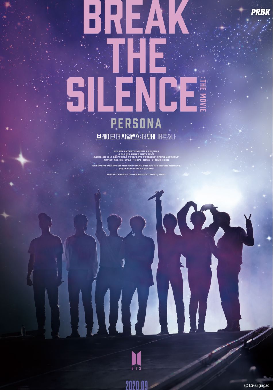 BTS anuncia filme "Break the Silence: The Movie". Saiba tudo sobre as datas e vendas de ingressos