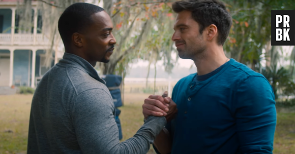 Após "Falcão e o Soldado Invernal", a amizade entre Sam (Anthony Mackie) e Bucky (Sebastian Stan) se consolidou como uma das melhores da Marvel