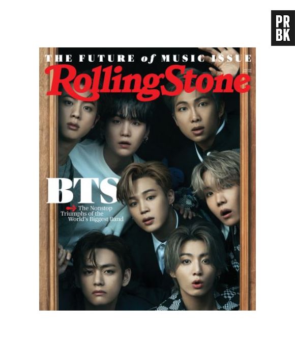 BTS estampa capa da revista Rolling Stone