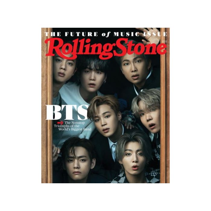 BTS estampa capa da revista Rolling Stone