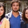 "A Vida da Gente": Ana (Fernanda Vasconcellos), Rodrigo (Rafael Cardoso) e Manuela (Marjorie Estiano) vivem um triângulo amoroso
