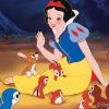 O desenho animado original "A Branca de Neve e os Sete Anões", baseado no conto de fadas dos Irmãos Grimm, foi lançado pela primeira vez em 1938