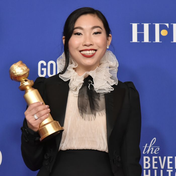 Awkwafina, vencedora do Globo de Ouro 2020, estará em &quot;Shang-Chi e a Lenda dos Dez Anéis&quot;
