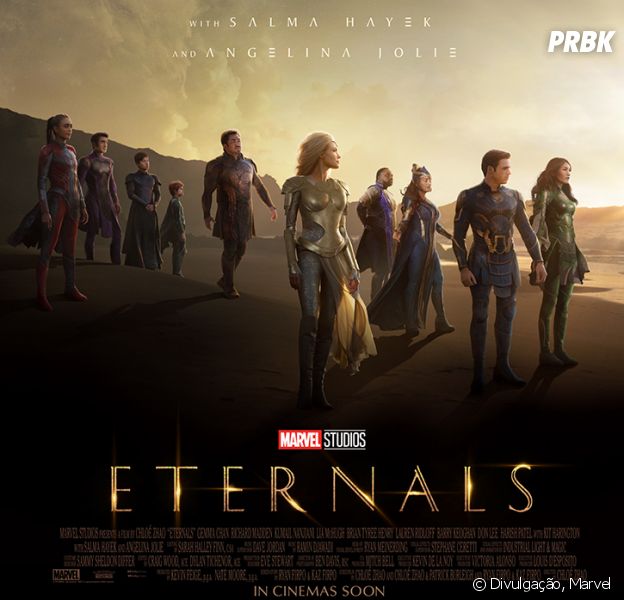 Eternos: Marvel lança primeiro trailer icônico de filme com