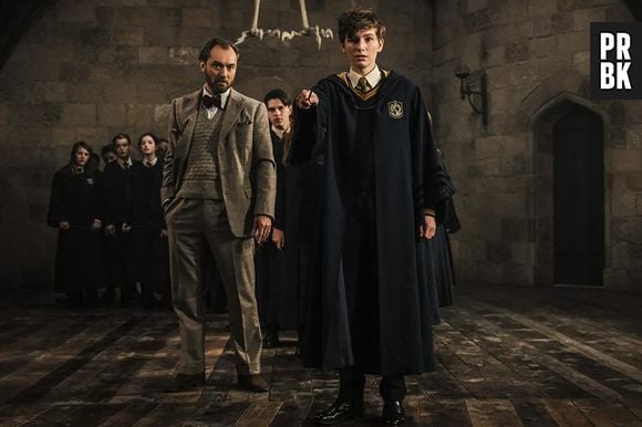 "Animais Fantásticos 3":  Alvo Dumbledore (Jude Law) e Newt Scamander (Eddie Redmayne) embarcam em uma perigosa missão