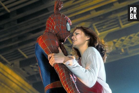 Em "Homem-Aranha", Tobey Maguire fez par romântico com Kirsten Dunst