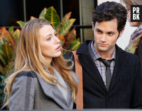 Separados, Penn Badgley e Blake Lively contracenaram até cena de casamento por "Gossip Girl" já como ex-namorados