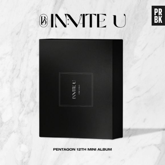 O miniálbum "IN:VITE U", do Pentagon, contará com suas versões físicas: Nouveau (foto) e Flare