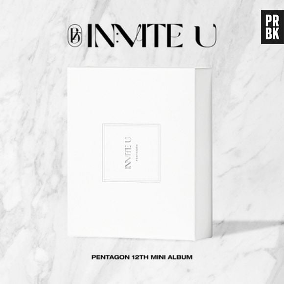 O miniálbum "IN:VITE U", do Pentagon, contará com suas versões físicas: Flare (foto) e Nouveau