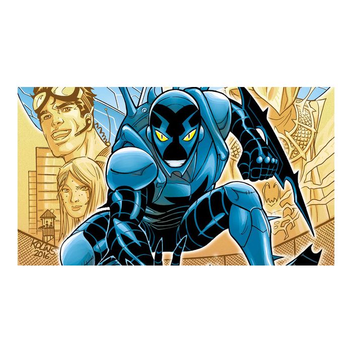 Nos quadrinhos, o Besouro Azul teve muitas versões diferentes, transitando entre diversas editoras até chegar na DC Comics