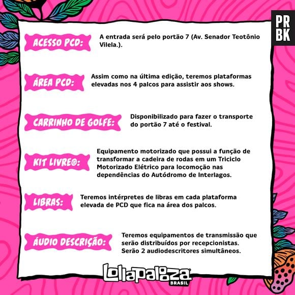 Lollapalooza Brasil 2022: influenciadores PCD criticam falta de acessibilidade no evento e levantam polêmica sobre capacitismo