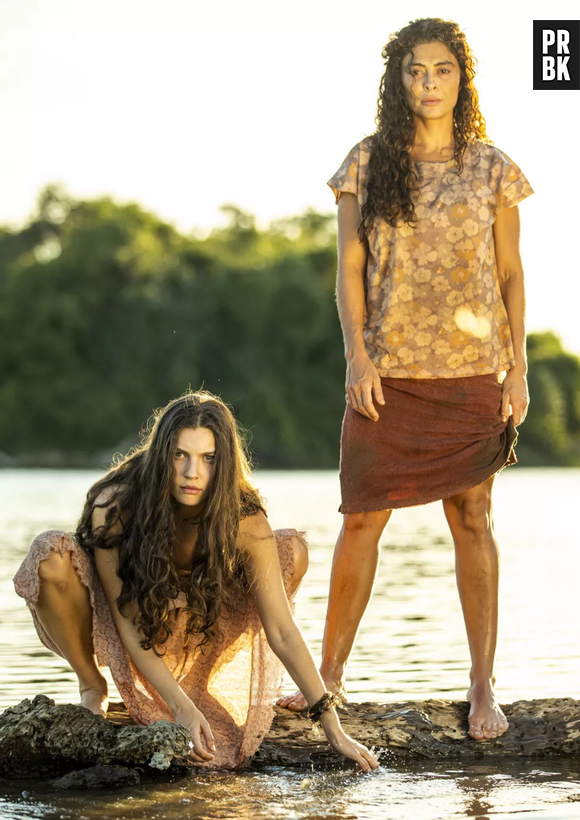 "Pantanal": Maria Marruá (Juliana Paes) e Juma (Alanis Guillen) têm conexão especial com as onças