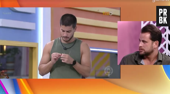 Gustavo, do "BBB22", diz que Arthur Aguiar assumiu jogo de "vítima e excluído"