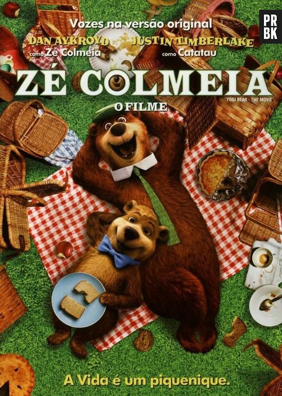 "Zé Colméia - O Filme" deu vida ao desenho animado do urso que ama mel e seu amigo, Catatau