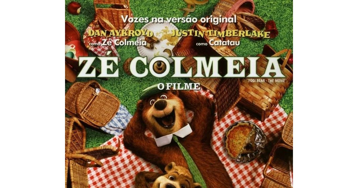 Zé Colméia - O Filme deu vida ao desenho animado do urso que ama