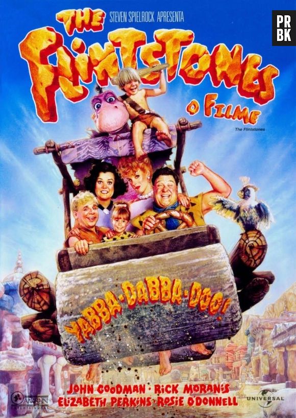 Antes dos live-action se tornarem uma febre, "Os Flintstones" já tinha ganhado seu próprio filme com atores reais