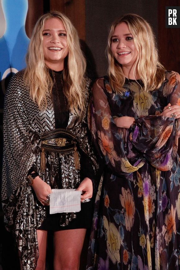 As gêmeas Mary Kate e Ashley Olsen são referência da moda boho chic