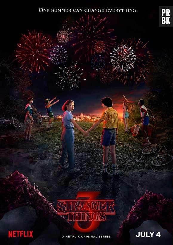 "Stranger Things", 3ª temporada: Eleven (Millie Bobby Brown) descobre que Billy (Dacre Montgomery), o irmão de Max (Sadie Sink) está possuído pelo Devorador de Mentes e precisa derrotá-lo