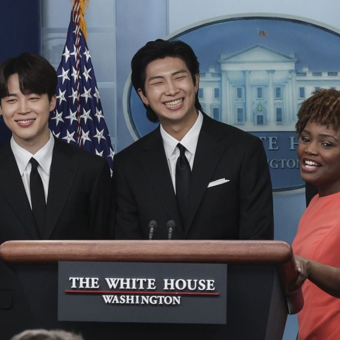 BTS fez discurso na Casa Branca nesta terça-feira (31)