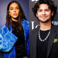 Bruna Marquezine parabeniza ator de "Besouro Azul" com foto engraçada. Veja a resposta!