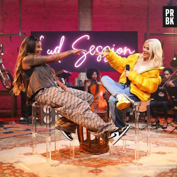 Ludmilla e Luísa Sonza fizeram homenagem a MC Kevin em "Lud Session"