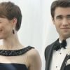 Em "Revenge", Margaux (Karine Vanasse) está esperando um filho de Daniel (Josh Bowman)