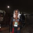 Rock in Rio: Thelma foi com look preto no 6º dia de festival