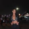 Rock in Rio: Juliana Paes também foi com metalizado para o 6º dia de festival