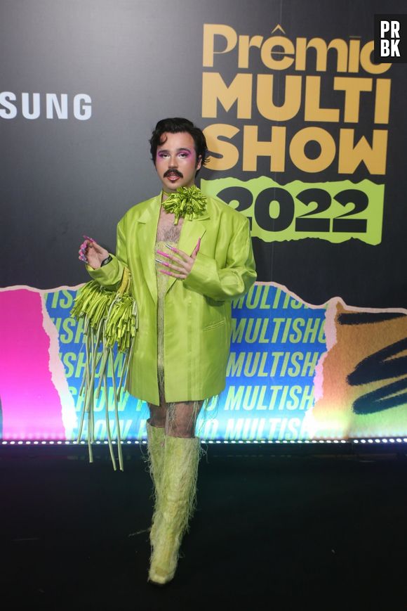 Prêmio Multishow 2022: Esse Menino também foi com look diferentão