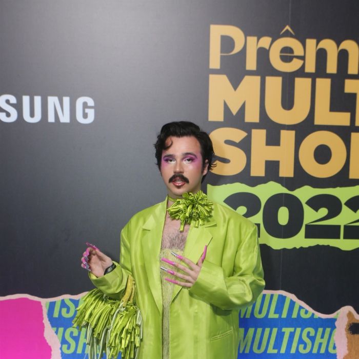 Prêmio Multishow 2022: Esse Menino também foi com look diferentão