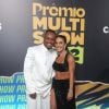 Prêmio Multishow 2022: Thiaguinho e Carol Peixinho no evento