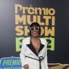 Prêmio Multishow 2022: preto e branco é combinação clássica