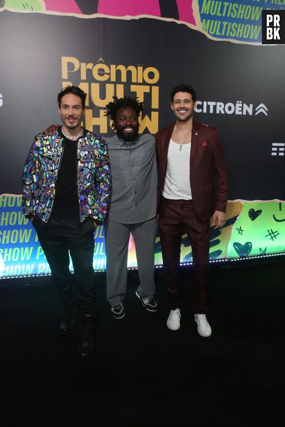 Prêmio Multishow 2022: Eliezer, Douglas Silva e Rodrigo Mussi