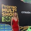 Prêmio Multishow 2022: Yasmin Brunet foi com vestido vermelho