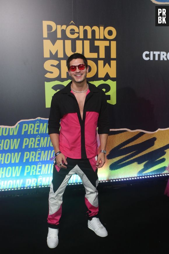 Prêmio Multishow 2022: Arthur Aguiar no evento