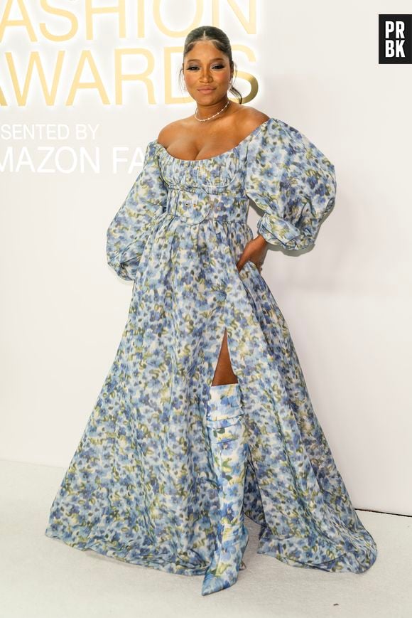 Keke Palmer, de Carolina Herrera, no CFDA Awards 2022