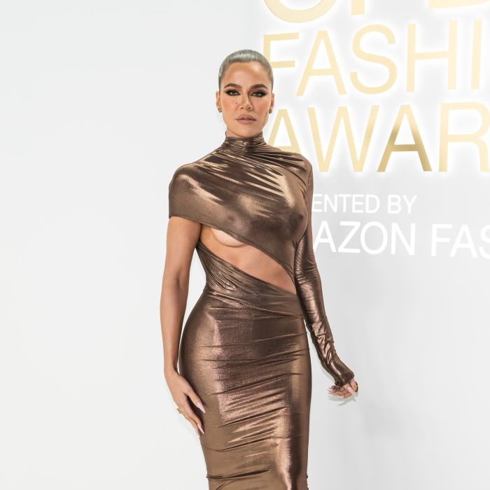 Khloé Kardashian, de LaQuan Smith, no CFDA Awards 2022