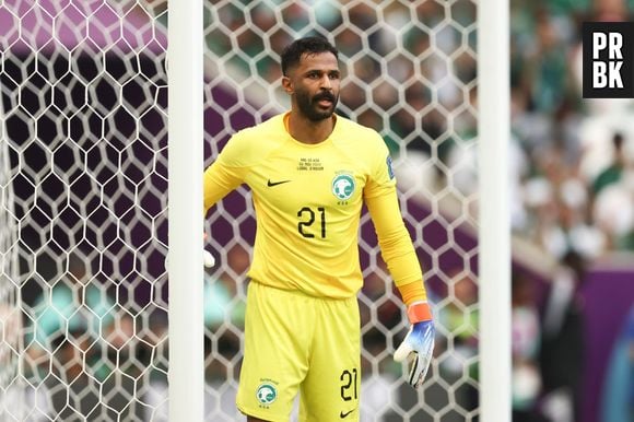 Mohammed Alowais, goleiro da Arábia Saudita, foi um dos principais nomes da equipe na vitória por 2 a 1 contra a Argentina