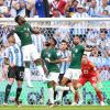 Saleh e Al-Dawsari foram os jogadores que fizeram gols pela Arábia Saudita contra a Argentina