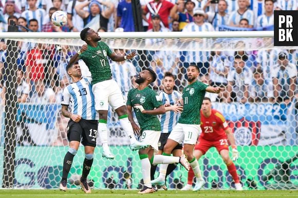 Saleh e Al-Dawsari foram os jogadores que fizeram gols pela Arábia Saudita contra a Argentina