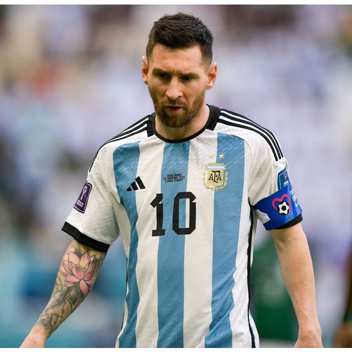 Lionel Messi fez primeiro gol a favor da Argentina contra a Arábia Saudita na Copa do Mundo 2022