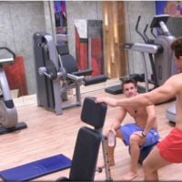 No "BBB15": Cézar comenta com Rafael que pegaria Tamires!