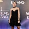 Melhores do Ano 2022: Luisa Arraes aposta em look com pegada dark, com vestido curto com babados