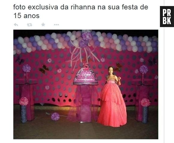 Até montagem com "festa de 15 anos da Rihanna" foi feita depois do Grammy 2015