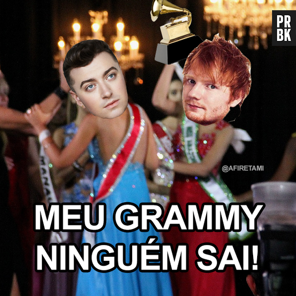 Ed Sheeran não ganhou nenhum prêmio no Grammy 2015 e virou piada na internet