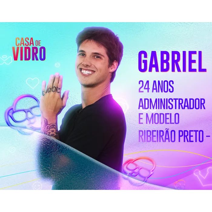 Casa de Vidro &quot;BBB23&quot;: Gabriel Tavares mora em Florienópolis e modelo