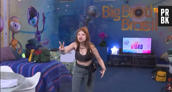 Giovanna surta com público na Casa de Vidro do "BBB23": "Pode me odiar"