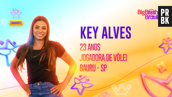 Key Alves foi anuciada no "BBB23" na última quinta-feira (12)