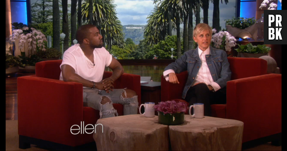 Kanye West lança clipe de "Bound 2" no programa "The Ellen Degeneres Show", nesta terça-feira, 19 de novembro de 2013